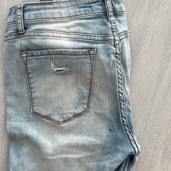 KANCAN ESTILO DISTRESSED JEANS SZ 11/29 - Picture 6 of 11
